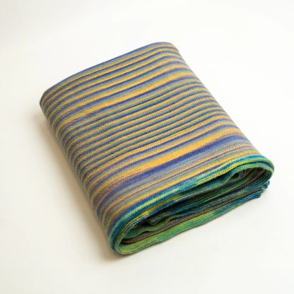 Rainbow gradient striped blend throw blanket - Image 8