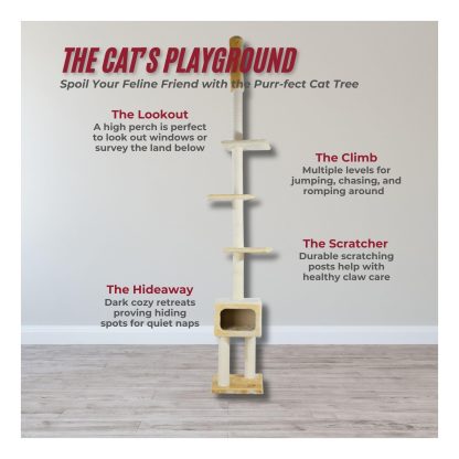 Simple ultra-high multi-layer cat climbing frame - Image 3