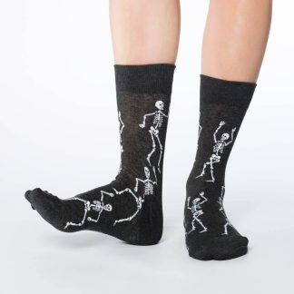 Fun Skeleton Dancing Theme Socks