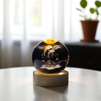 Crystal Dolphin Night Light Ornaments - Image 2