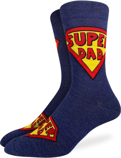 Superman style fun socks - Image 4