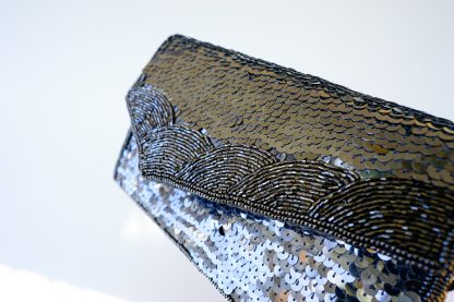 Vintage Sequin Beaded Envelope Crossbody Bag - Image 4