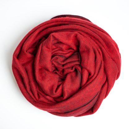 Vintage Black Fringed Wool Blend Throw Blanket - Image 9