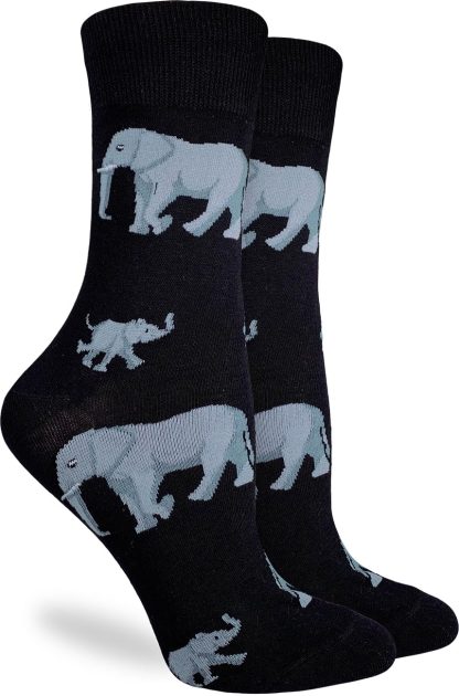 Elephant family theme simple and fun trendy socks - Image 3