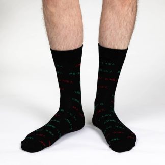 Financial Stock Theme Trendy Business Socks