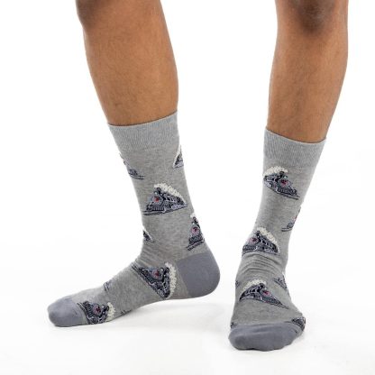Retro wave themed fun socks - Image 2