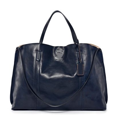First-layer cowhide large-capacity handbag