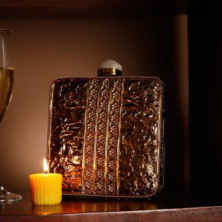 Silver and diamond mother-of-pearl evening bag