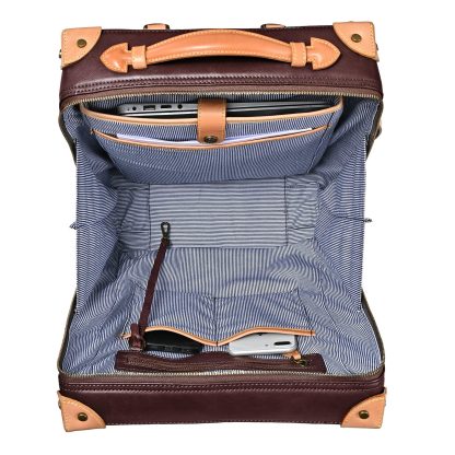 Vintage handmade genuine leather backpack - Image 6