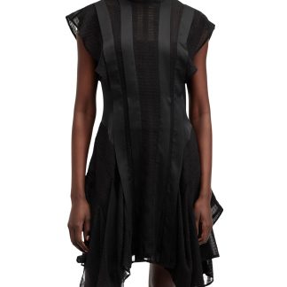 Black lace dress