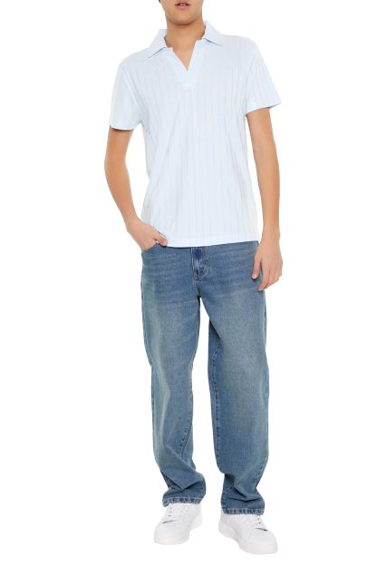 Classic Washed Straight Jeans - Image 5