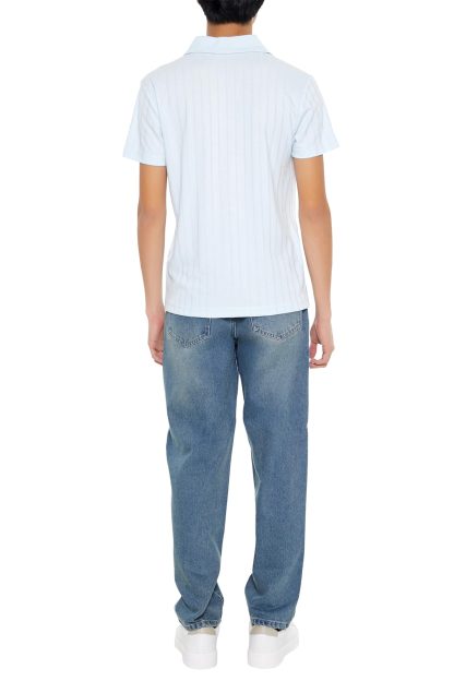 Classic Washed Straight Jeans - Image 2