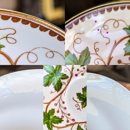 Vine Leaf Bone China Cup and Saucer Set - Image 8