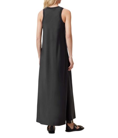Black sleeveless long dress - Image 3