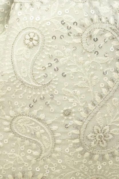 French lace pearl drawstring bag - Image 6