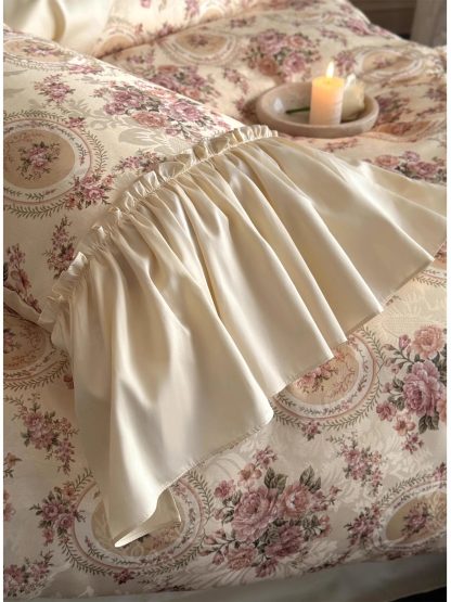 French palace retro lace floral bedding four-piece set - Image 5