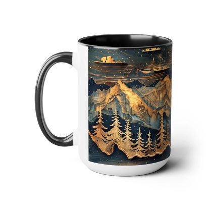 Moonlit Forest Art Mug - Image 3