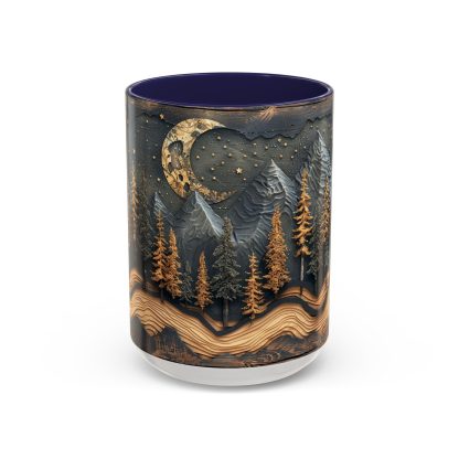 Embossed forest mug - Image 4
