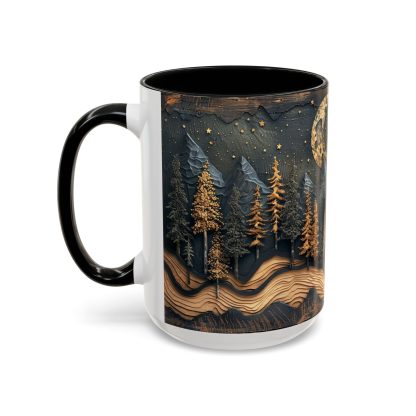 Embossed forest mug - Image 2