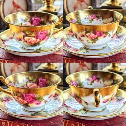 Luxurious gilded retro palace style tea cup - Image 5
