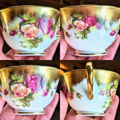 Luxurious gilded retro palace style tea cup - Image 4