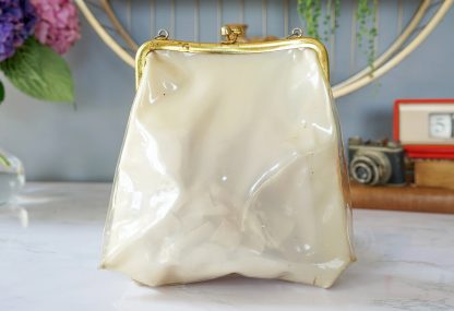 Retro 3D Floral Transparent PVC Chain Bag - Image 6