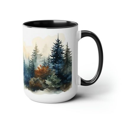 Watercolor Forest Mug
