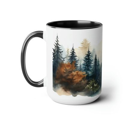 Watercolor Forest Mug - Image 3