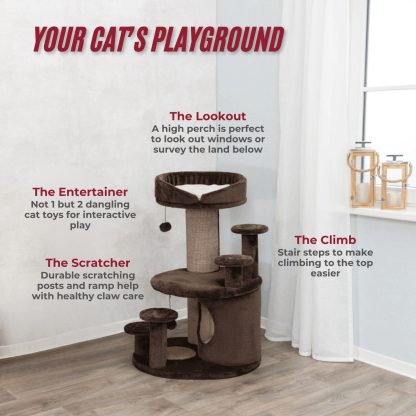 Fun Park Multi-layer Cat Climbing Frame - Image 6
