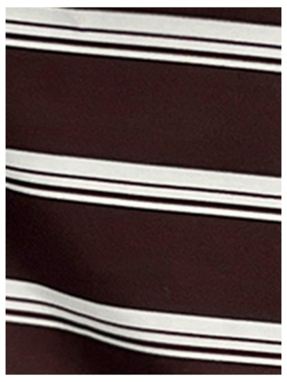 Contrast striped loose long-sleeved top - Image 3