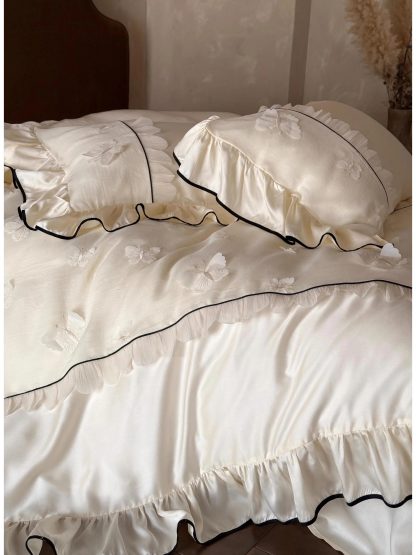 Light luxury embroidered four-piece bedding set - Image 7