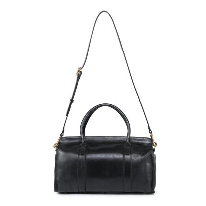 Vintage top-grain cowhide Boston bag - Image 6