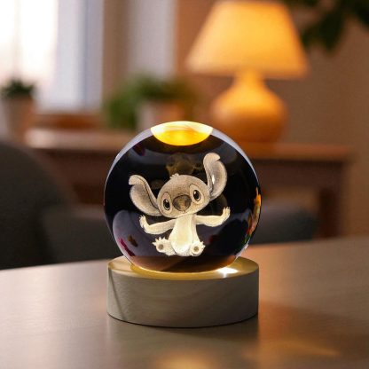 Carved crystal koala night light ornament - Image 5