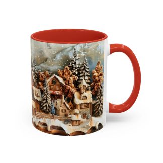 Christmas Snow Village Mug