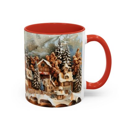 Christmas Snow Village Mug