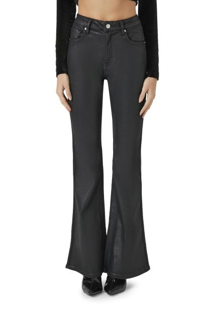 Retro hot girl style high waist slim flared pants - Image 5