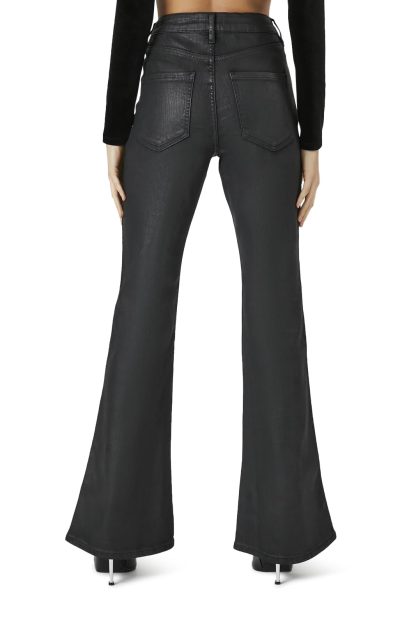 Retro hot girl style high waist slim flared pants - Image 3