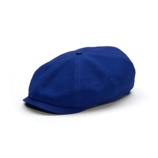 Royal blue vintage newsboy cap