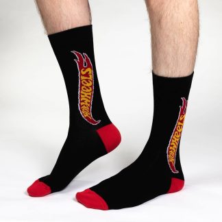 Hot Wheels Classic Flame Tide Socks