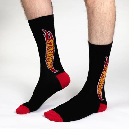 Hot Wheels Classic Flame Tide Socks
