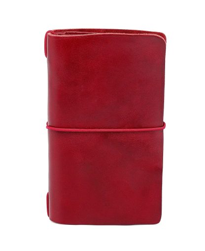 Vintage top-grain cowhide notebook cover - Image 4