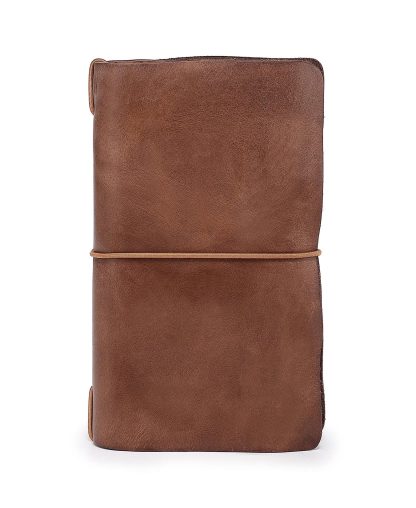 Vintage top-grain cowhide notebook cover - Image 2