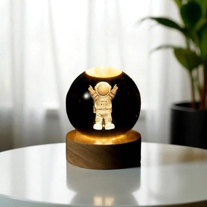 Crystal Astronaut Night Light Ornament - Image 7