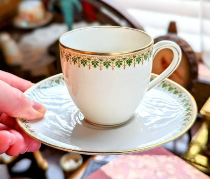 Fresh vine bone china cup and saucer set - Image 7