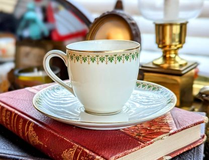 Fresh vine bone china cup and saucer set - Image 5