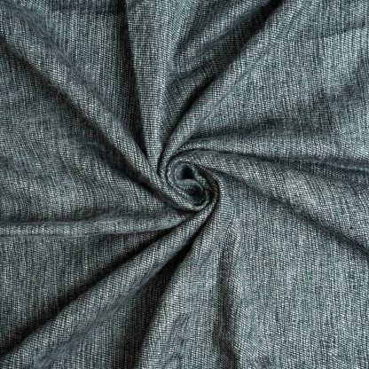 Premium Grey Fringed Wool Blend Throw Blanket - Image 5