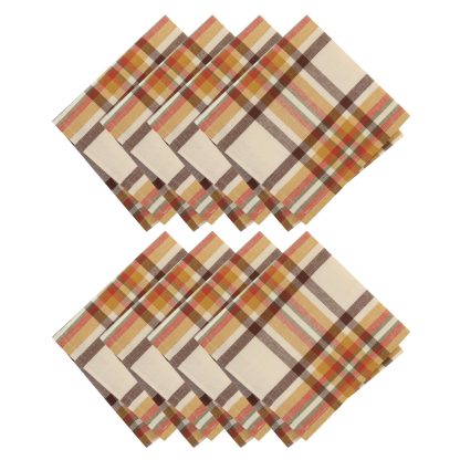 Autumn Plaid Harvest Tablecloth - Image 2