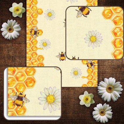 Bee and Daisy Table Runner - Image 4