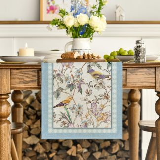 Birdsong and Flowers Table Runner
