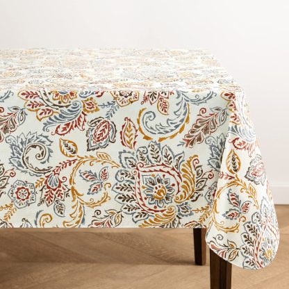 Bohemian Floral Medallion Tablecloth